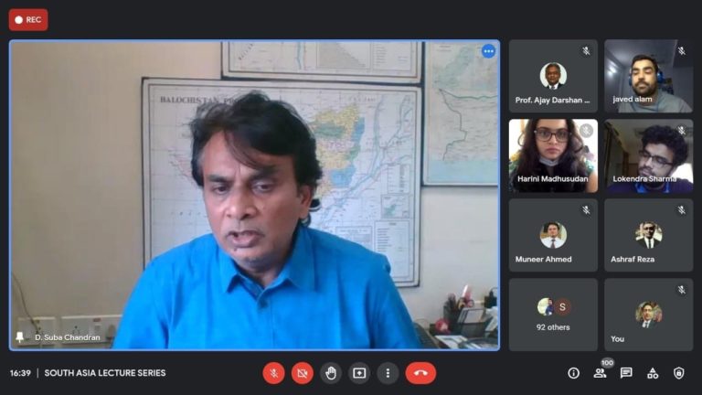 JMI organises online lecture “Reimagining South Asia: Ideas, Debates, and Realities”