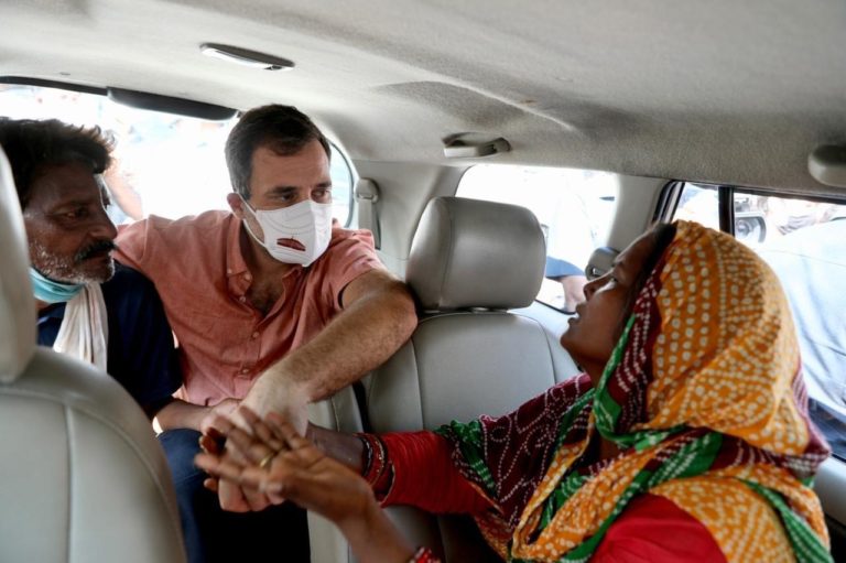 बदले बदले से नज़र आ रहे है राहुल और कांग्रेस।