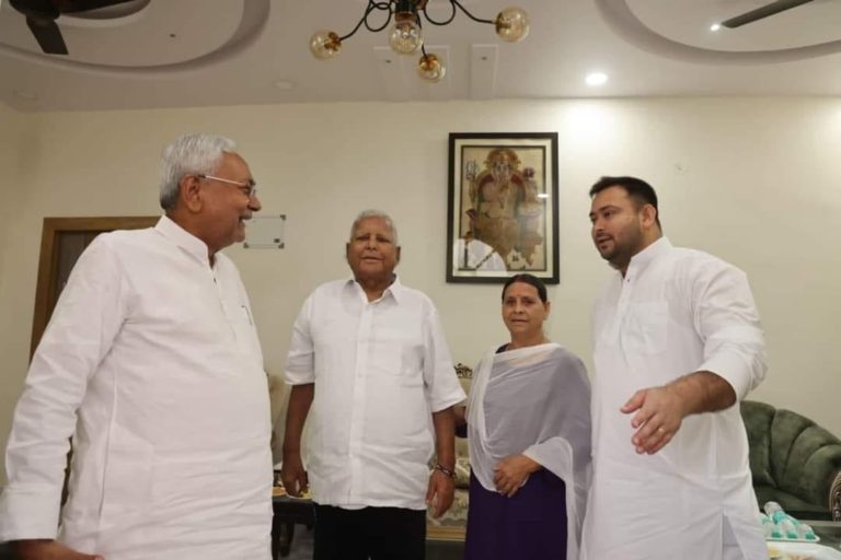नीतीश जी ,लालू जी की जगह रज़ी साहब से मिल कर अभियान पर निकलते तो अच्छा होता